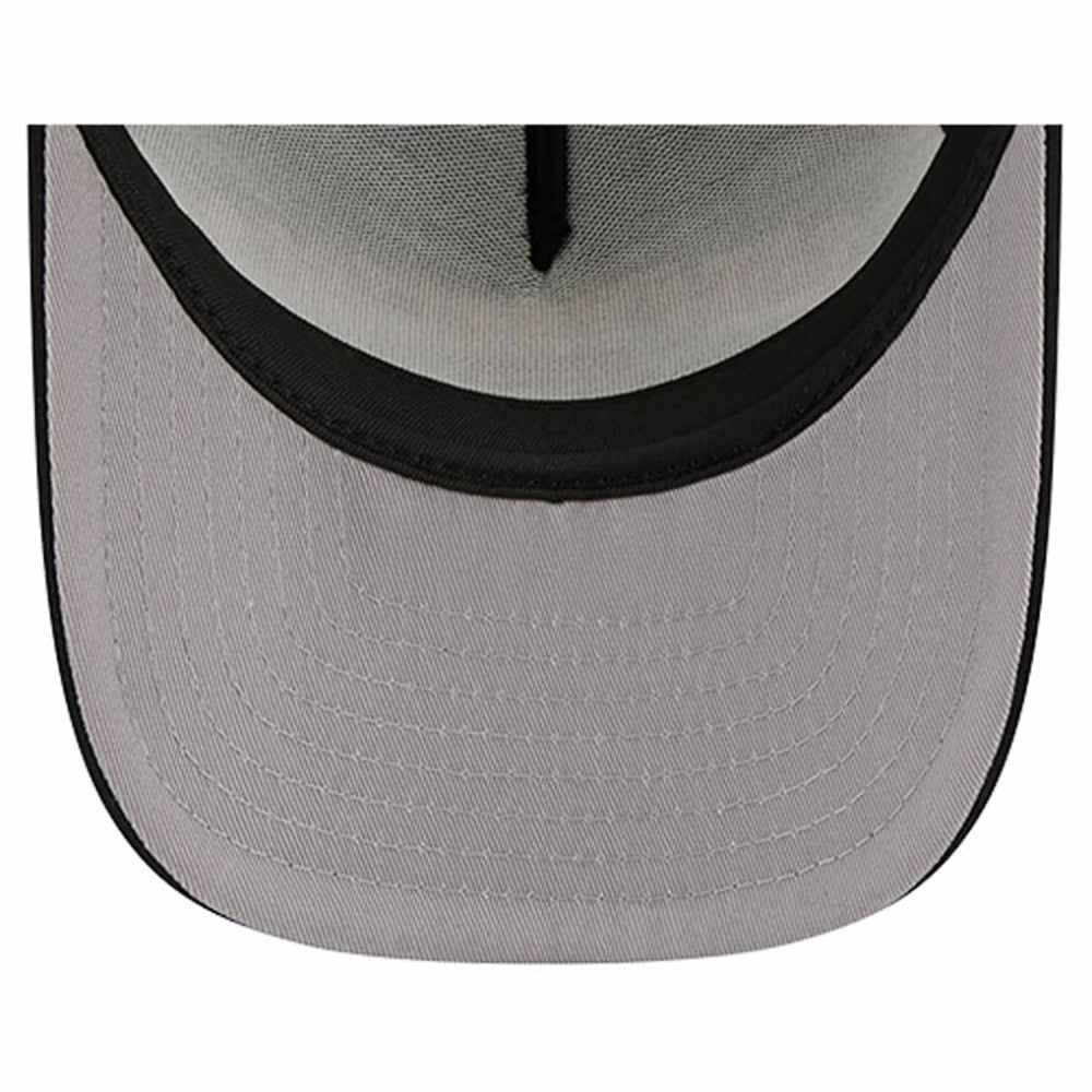 San Francisco Giants New Era Vintage Arched Foam Front 9FIFTY A-Frame Adjustable Trucker Hat - Black - New Era Sale