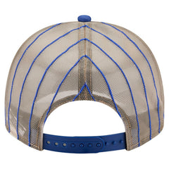 New York Mets New Era Vintage Arched Foam Front 9FIFTY A-Frame Adjustable Trucker Hat - Royal - New Era Discount