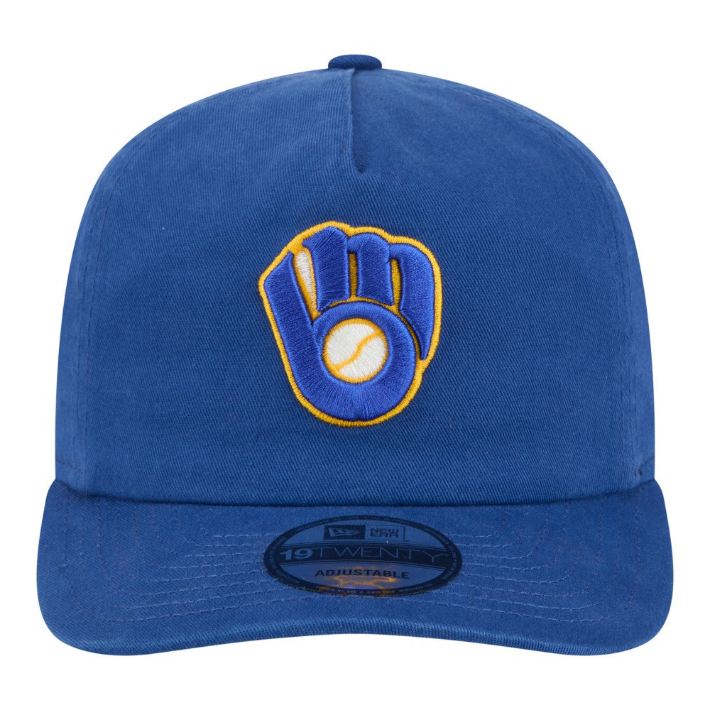 Milwaukee Brewers New Era Championship 19TWENTY Adjustable Hat - Royal - New Era on Sale