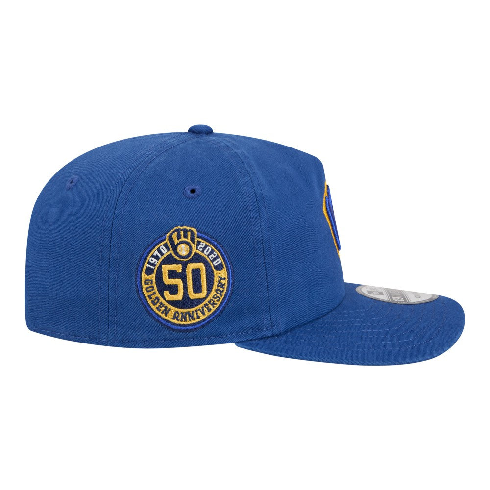 Milwaukee Brewers New Era Championship 19TWENTY Adjustable Hat - Royal - New Era on Sale