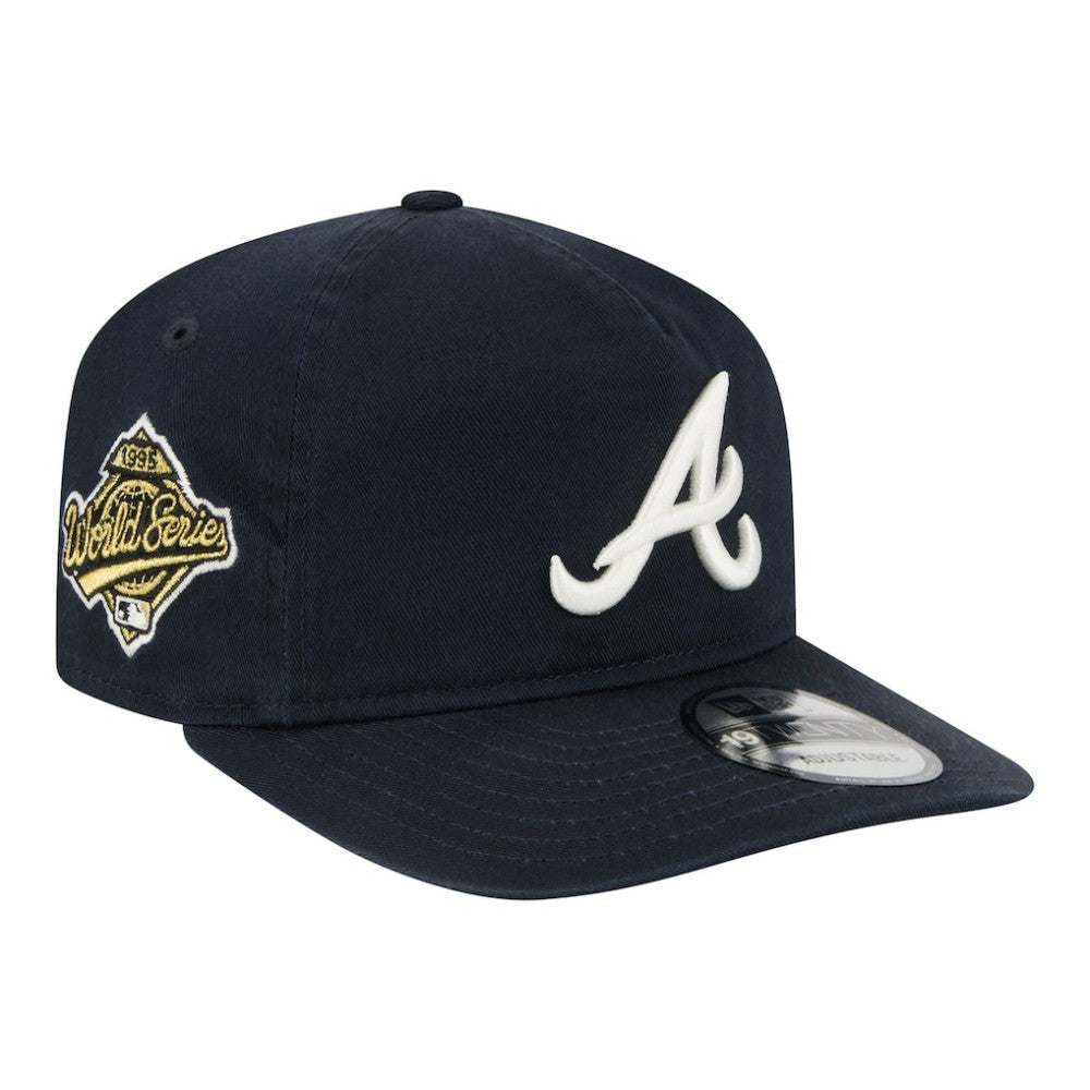 Atlanta Braves New Era Championship 19TWENTY Adjustable Hat - Navy - New Era Lifestyle