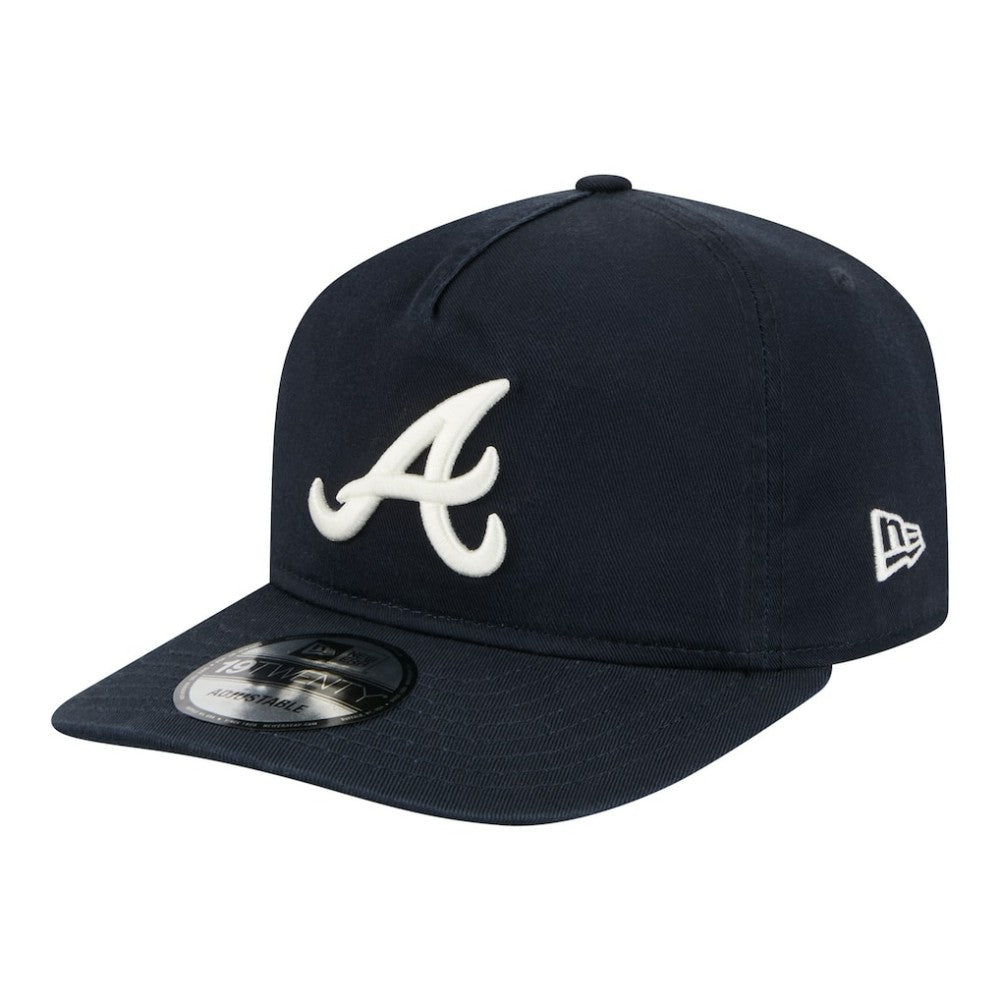 Atlanta Braves New Era Championship 19TWENTY Adjustable Hat - Navy - New Era Lifestyle