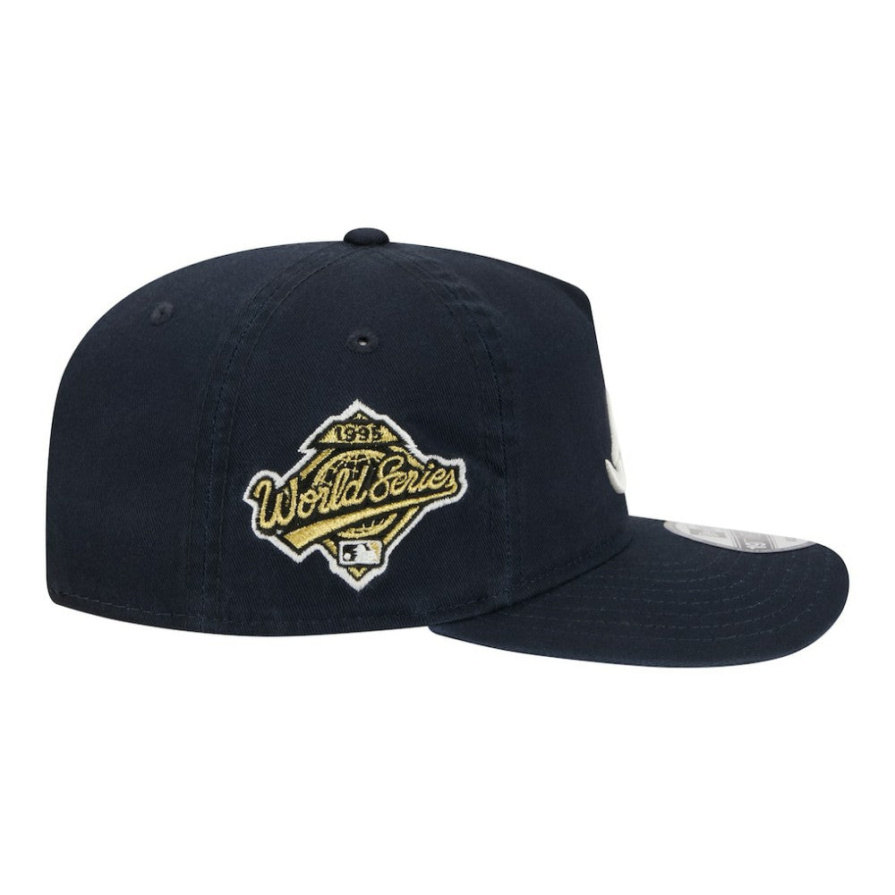 Atlanta Braves New Era Championship 19TWENTY Adjustable Hat - Navy - New Era Lifestyle