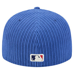 Los Angeles Dodgers New Era Chenille Pop 59FIFTY Fitted Hat - Royal - New Era Discount