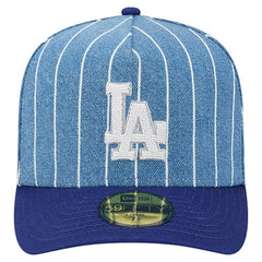 Los Angeles Dodgers New Era Parallel A-Frame 59FIFTY Fitted Hat - Blue/Royal - New Era Lifestyle