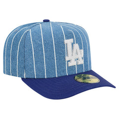 Los Angeles Dodgers New Era Parallel A-Frame 59FIFTY Fitted Hat - Blue/Royal - New Era Lifestyle