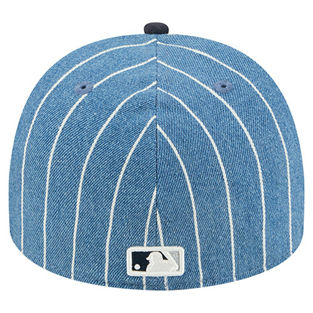 New York Yankees New Era Parallel A-Frame 59FIFTY Fitted Hat - Blue/Navy - New Era Sale