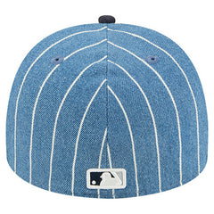 New York Yankees New Era Parallel A-Frame 59FIFTY Fitted Hat - Blue/Navy - New Era Sale