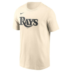 Tampa Bay Rays Nike Camo Logo T-Shirt - Cream - Nike Online