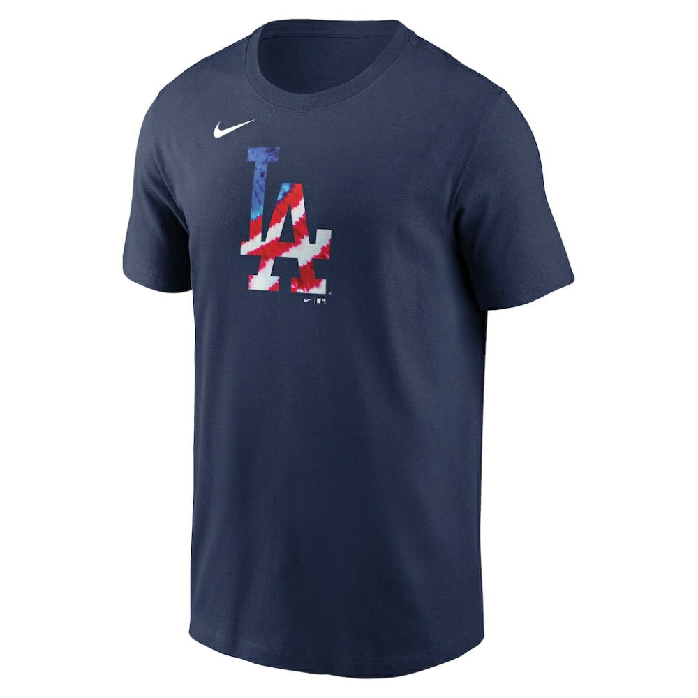 Los Angeles Dodgers Nike Americana T-Shirt - Navy - Nike on Sale