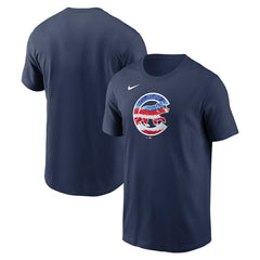 Chicago Cubs Nike Americana T-Shirt - Navy - Nike Online