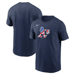Athletics Nike Americana T-Shirt - Navy - Nike Discount