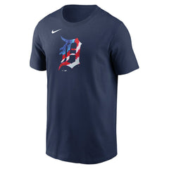 Detroit Tigers Nike Americana T-Shirt - Navy - Nike Online