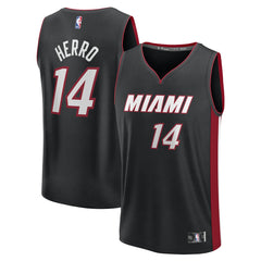 Tyler Herro Miami Heat Fast Break Replica Player Jersey Black Icon Edition | Fanatics US