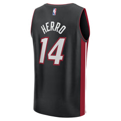 Tyler Herro Miami Heat Fast Break Replica Player Jersey Black Icon Edition | Fanatics US