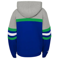 Mitchell & Ness Seattle Seahawks Youth Throwback Head Coach Pullover Hoodie Royal