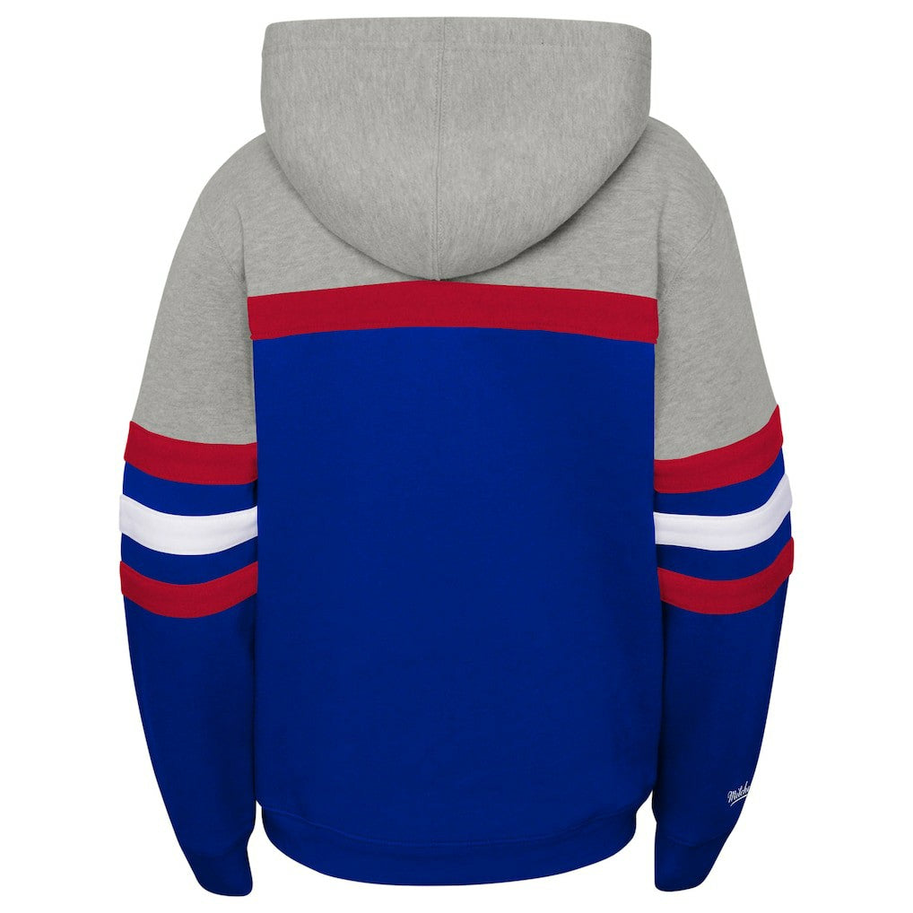 Mitchell & Ness Buffalo Bills Youth Throwback Head Coach Pullover Hoodie Royal