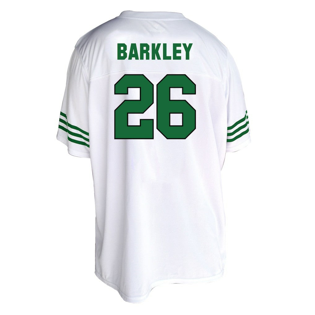 Fanatics Saquon Barkley Philadelphia Eagles Women's Plus Size Fashion Jersey White