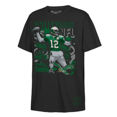 Mitchell & Ness Randall Cunningham Philadelphia Eagles Youth Star Player T-Shirt Black