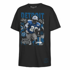 Mitchell & Ness Barry Sanders Detroit Lions Youth Star Player T-Shirt Black