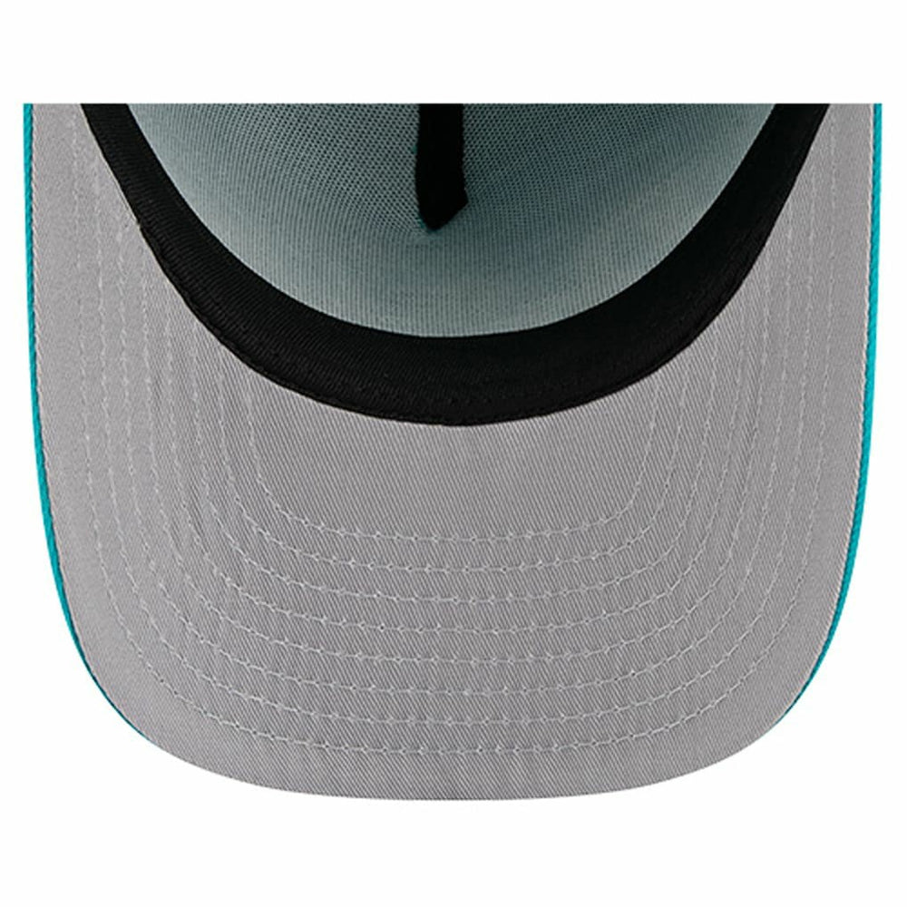 Miami Dolphins New Era Local Play A-Frame 9FIFTY Snapback Hat Aqua