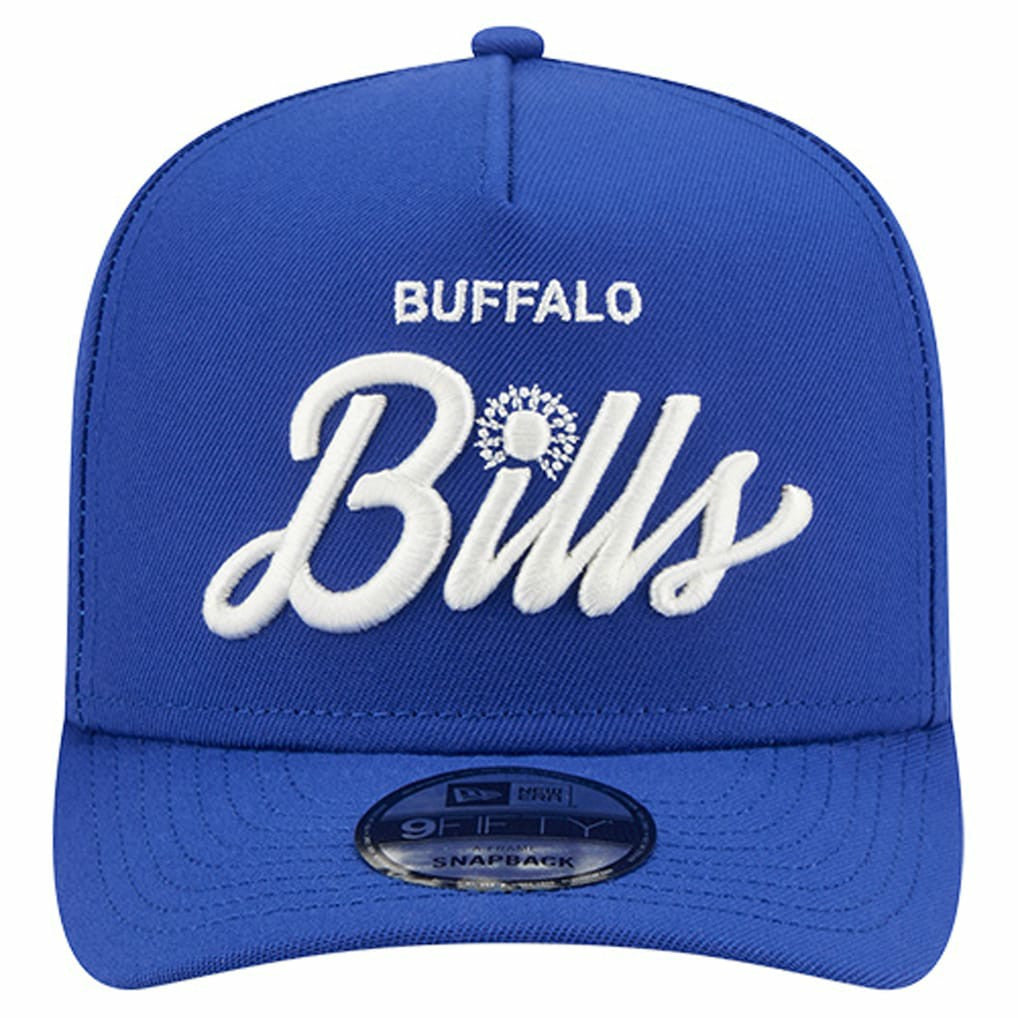 Buffalo Bills New Era Local Play A-Frame 9FIFTY Snapback Hat Royal