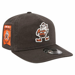 Cleveland Browns New Era Championship 19TWENTY Adjustable Hat Brown