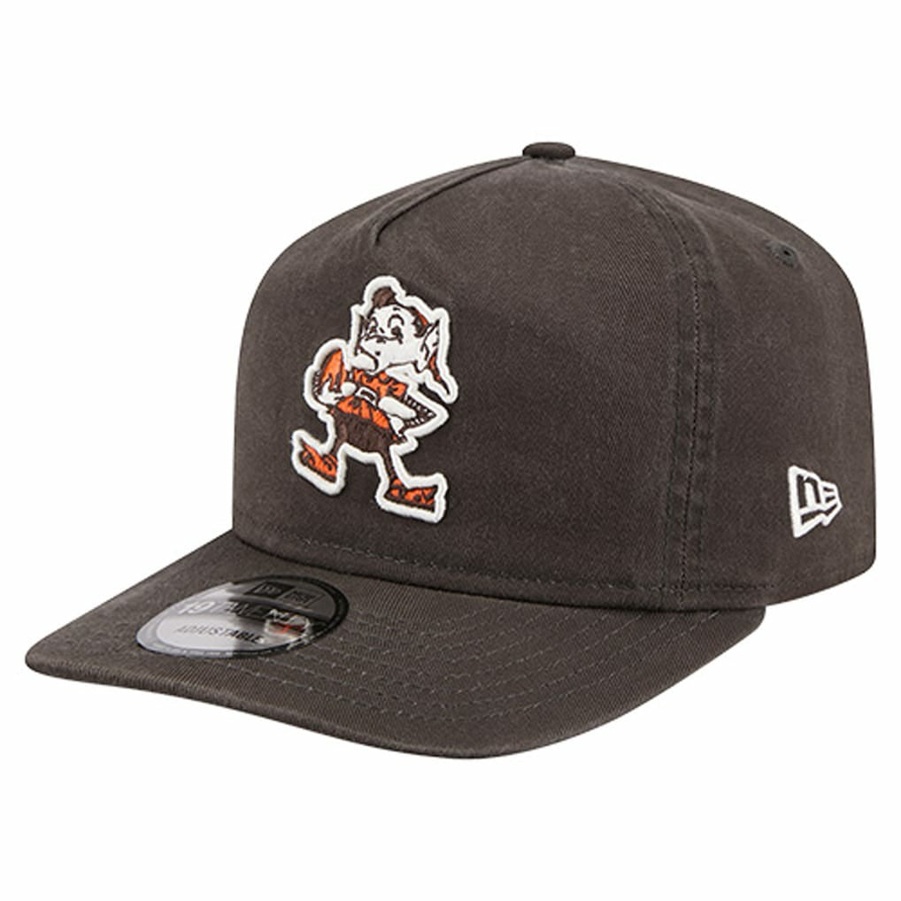 Cleveland Browns New Era Championship 19TWENTY Adjustable Hat Brown