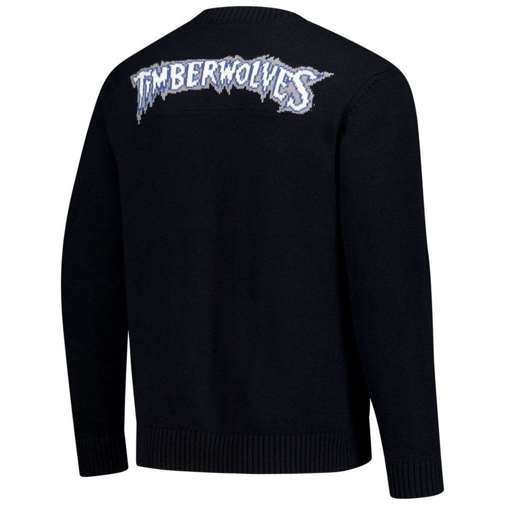 Minnesota Timberwolves The Wild Collective Unisex City Edition Full-Button Cardigan Black