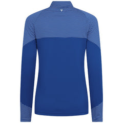 New York Mets Levelwear Women's Classic Stripes Insignia 2.0 Raglan Quarter-Zip Top - Royal - MLB on Sale
