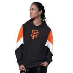 San Francisco Giants Starter Women's Scrimmage Pullover Hoodie - Black - MLB Online