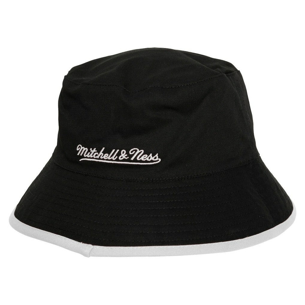 Boston Celtics Flip It Reversible Bucket Hat Black | Mitchell & Ness