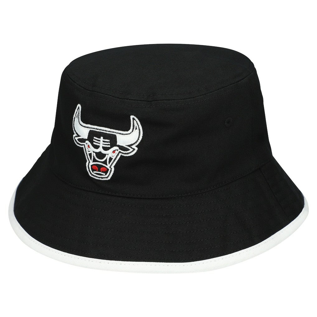 Chicago Bulls Flip It Reversible Bucket Hat Black/Red | Mitchell & Ness Lifestyle