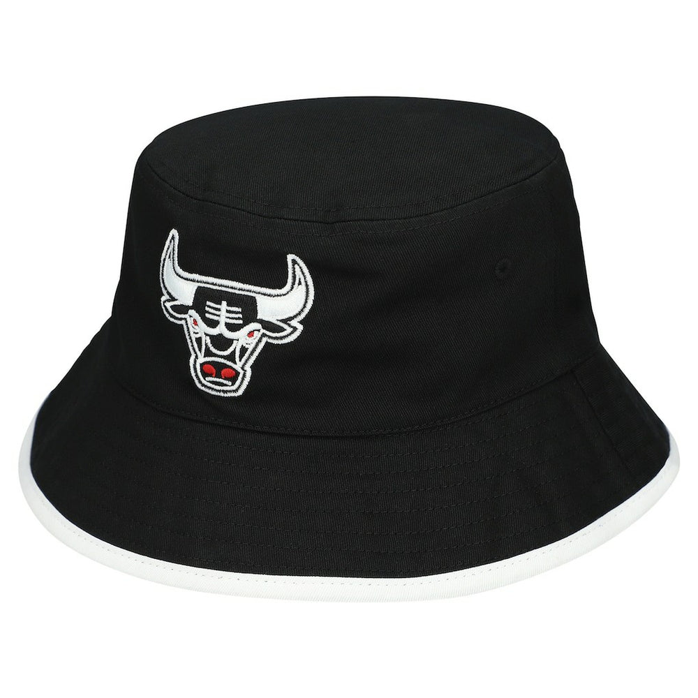 Chicago Bulls Flip It Reversible Bucket Hat Black/Red | Mitchell & Ness Lifestyle