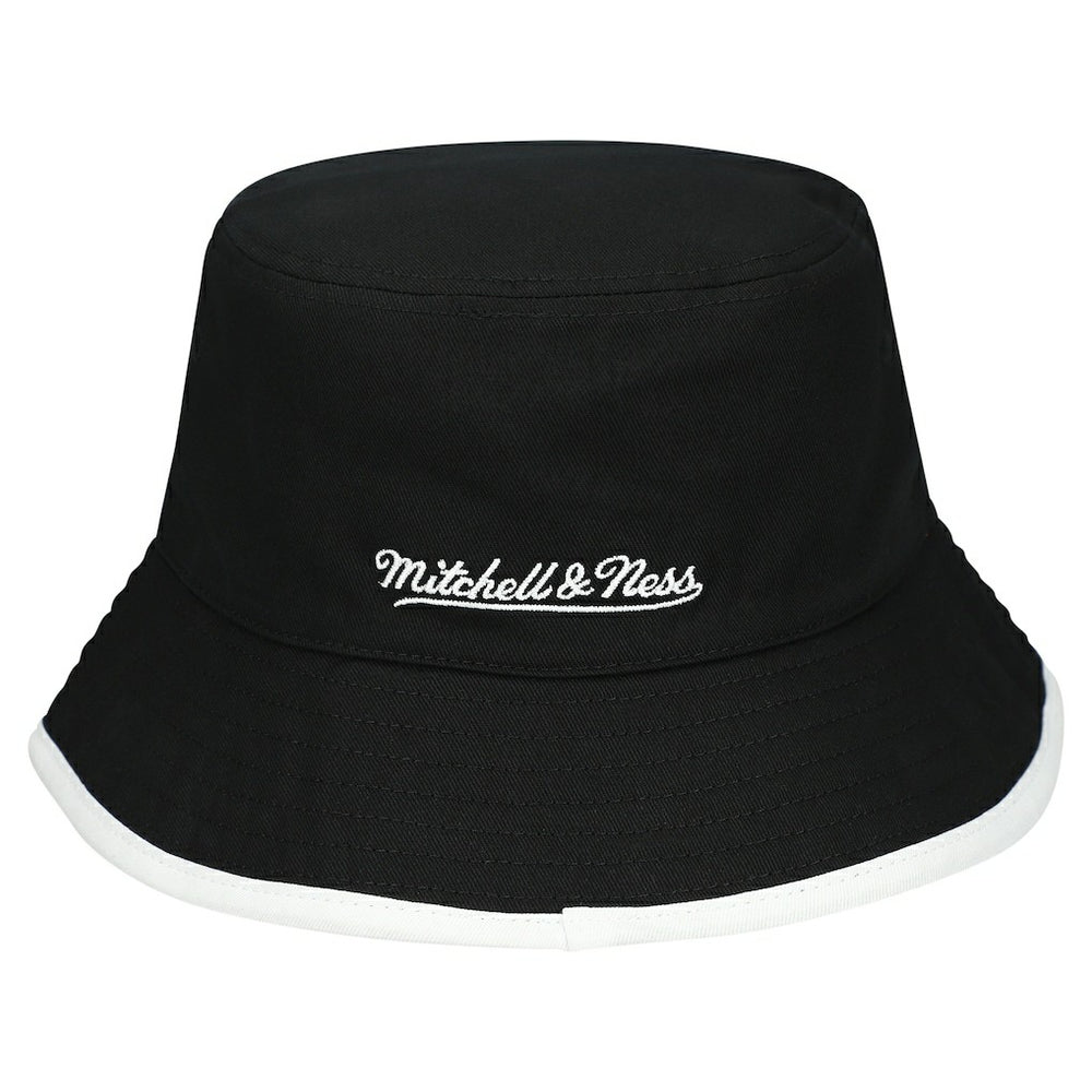 Chicago Bulls Flip It Reversible Bucket Hat Black/Red | Mitchell & Ness Lifestyle