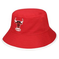 Chicago Bulls Flip It Reversible Bucket Hat Black/Red | Mitchell & Ness Lifestyle