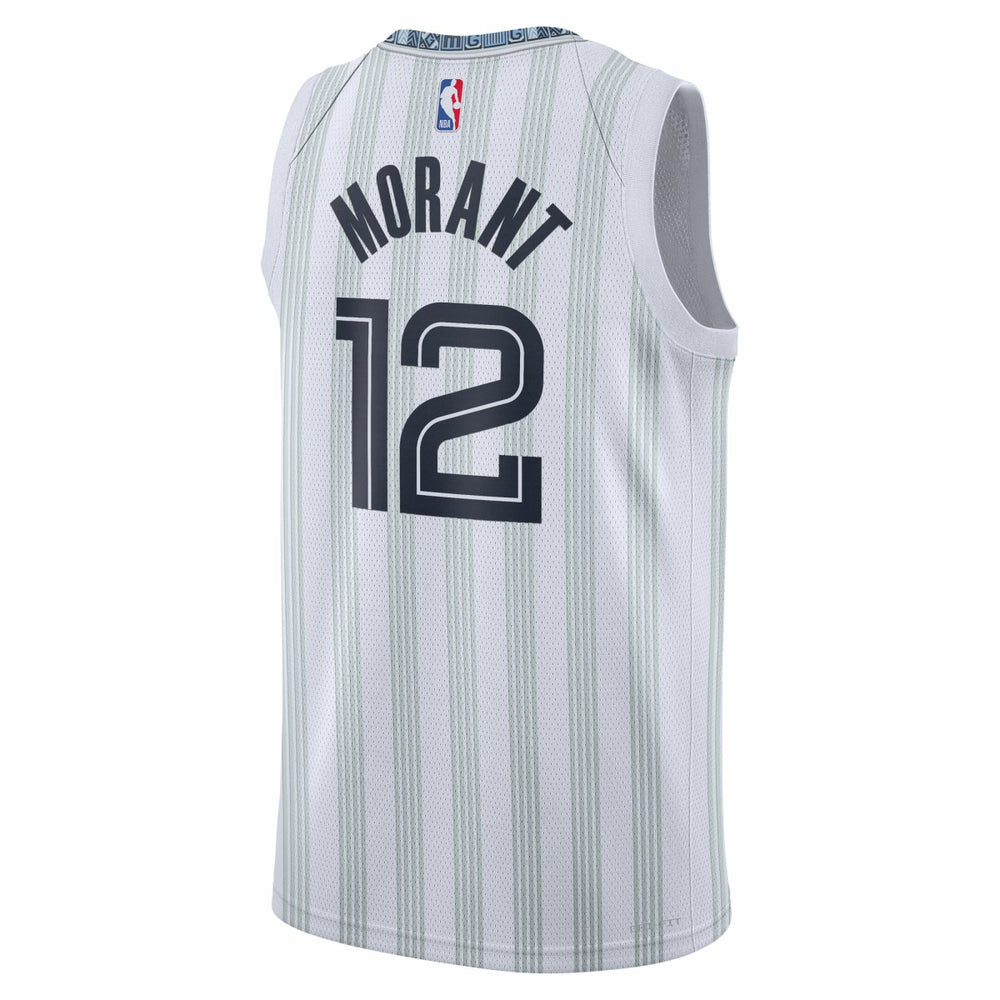 Ja Morant Memphis Grizzlies Unisex 2025/26 Swingman Jersey White City Edition | Nike Lifestyle