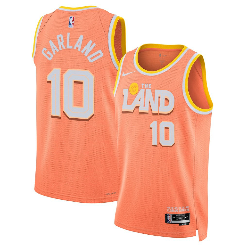 Darius Garland Cleveland Cavaliers Unisex 2025/26 Swingman Jersey for sale Orange for sale City Edition | Nike Near Me