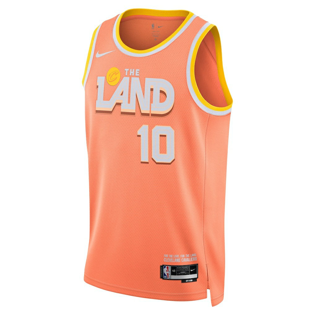 Darius Garland Cleveland Cavaliers Unisex 2025/26 Swingman Jersey for sale Orange for sale City Edition | Nike Near Me