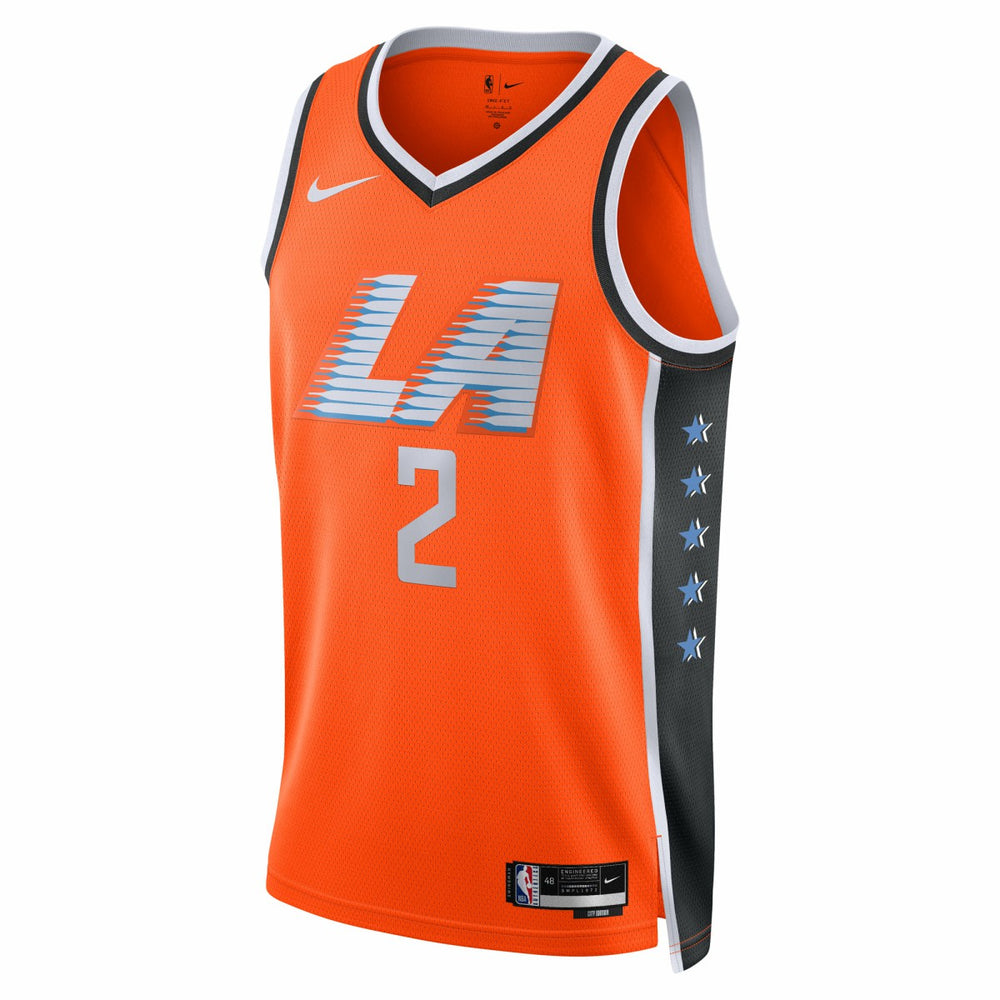 Kawhi Leonard LA Clippers Unisex 2025/26 Swingman Jersey Orange City Edition | Nike US