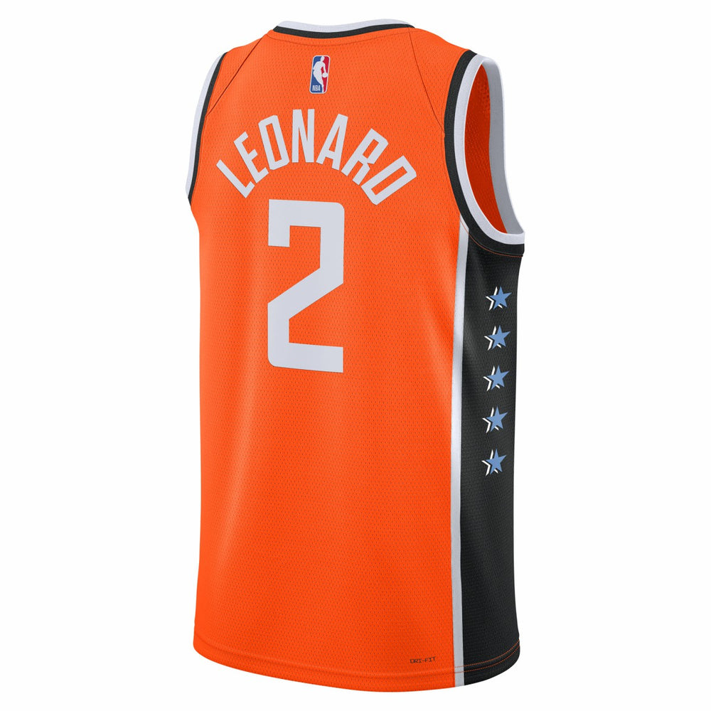Kawhi Leonard LA Clippers Unisex 2025/26 Swingman Jersey Orange City Edition | Nike US