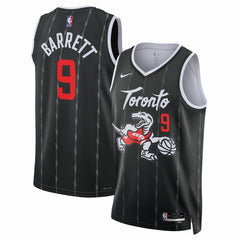 RJ Barrett Toronto Raptors Unisex 2025/26 Swingman Jersey Black City Edition | Nike US