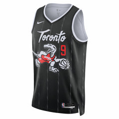 RJ Barrett Toronto Raptors Unisex 2025/26 Swingman Jersey Black City Edition | Nike US