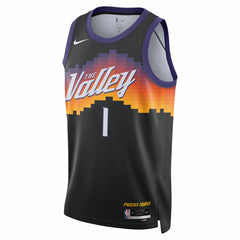 Devin Booker Phoenix Suns Unisex 2025/26 Swingman Jersey Black City Edition | Nike US