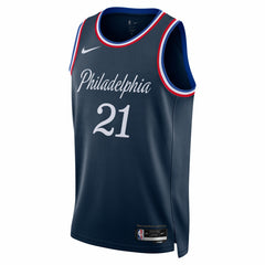 Joel Embiid Philadelphia 76ers Unisex 2025/26 Swingman Jersey Navy City Edition | Nike discount