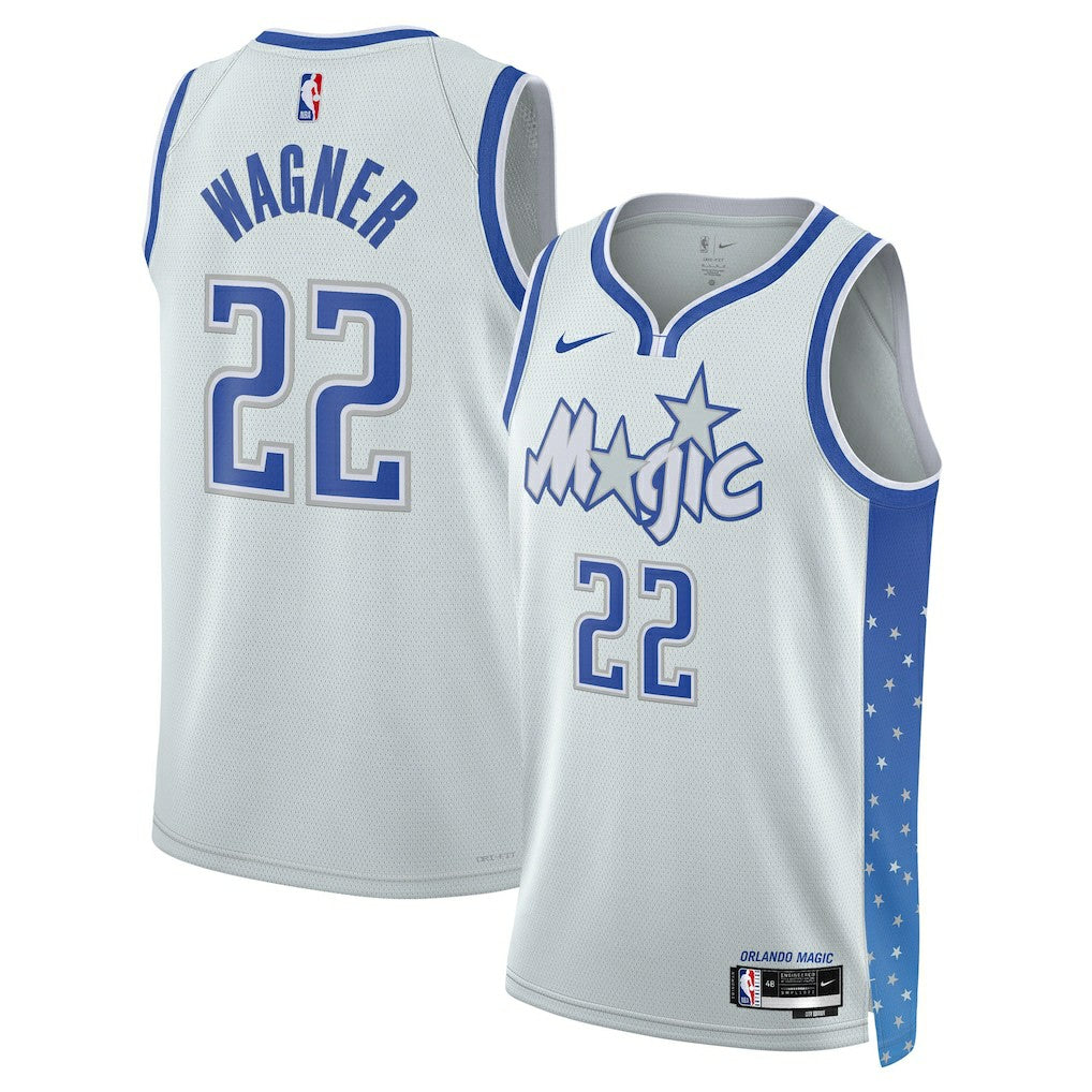 Franz Wagner Orlando Magic Unisex 2025/26 Swingman Jersey Silver City Edition | Nike for sale