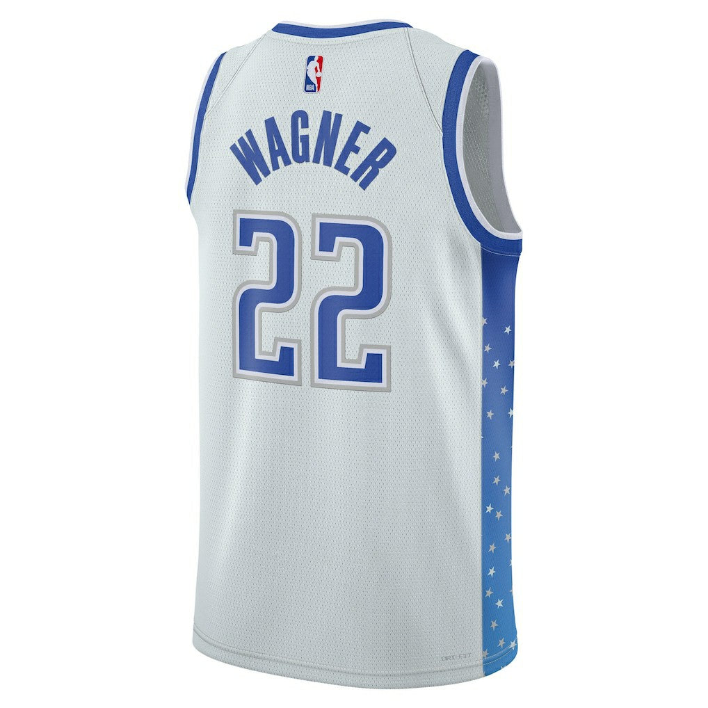 Franz Wagner Orlando Magic Unisex 2025/26 Swingman Jersey Silver City Edition | Nike for sale