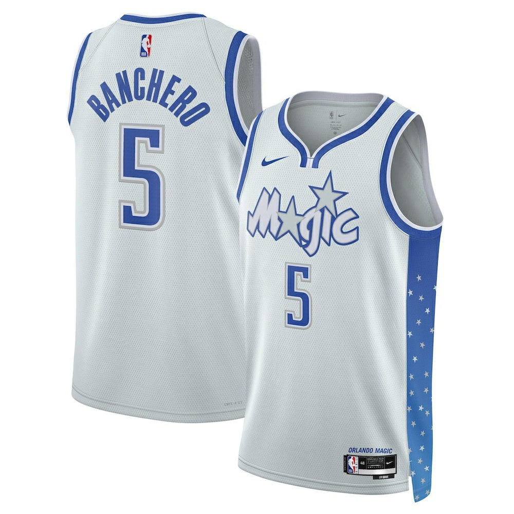 Paolo Banchero Orlando Magic Unisex 2025/26 Swingman Jersey Silver City Edition | Nike discount