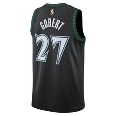 Rudy Gobert Minnesota Timberwolves Unisex Swingman Jersey Classic Edition Black | Nike Lifestyle