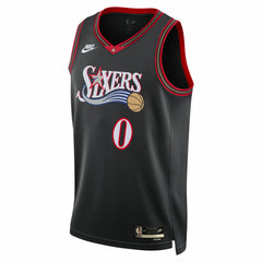 Tyrese Maxey Philadelphia 76ers Unisex Swingman Jersey Classic Edition Black | Nike US